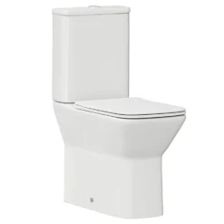 Harbour Alchemy Rimless Back to Wall Comfort Height Toilet & Soft Close Seat