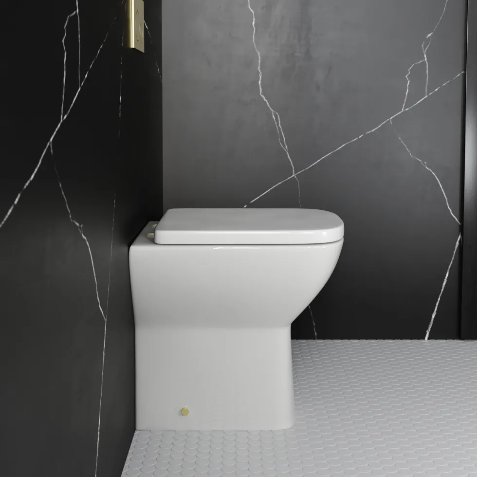 Harbour Alchemy Rimless Back To Wall Comfort Height Toilet & Soft Close Seat