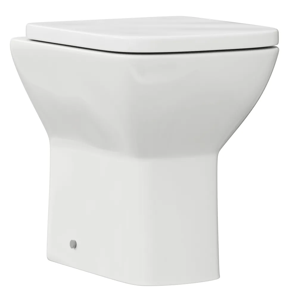 Harbour Alchemy Rimless Back To Wall Comfort Height Toilet & Soft Close Seat