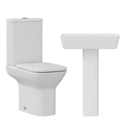 Harbour Alchemy Rimless Toilet & Basin Bathroom Suite
