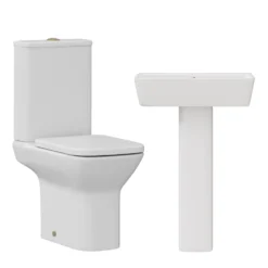 Harbour Alchemy Rimless Toilet & Basin Bathroom Suite