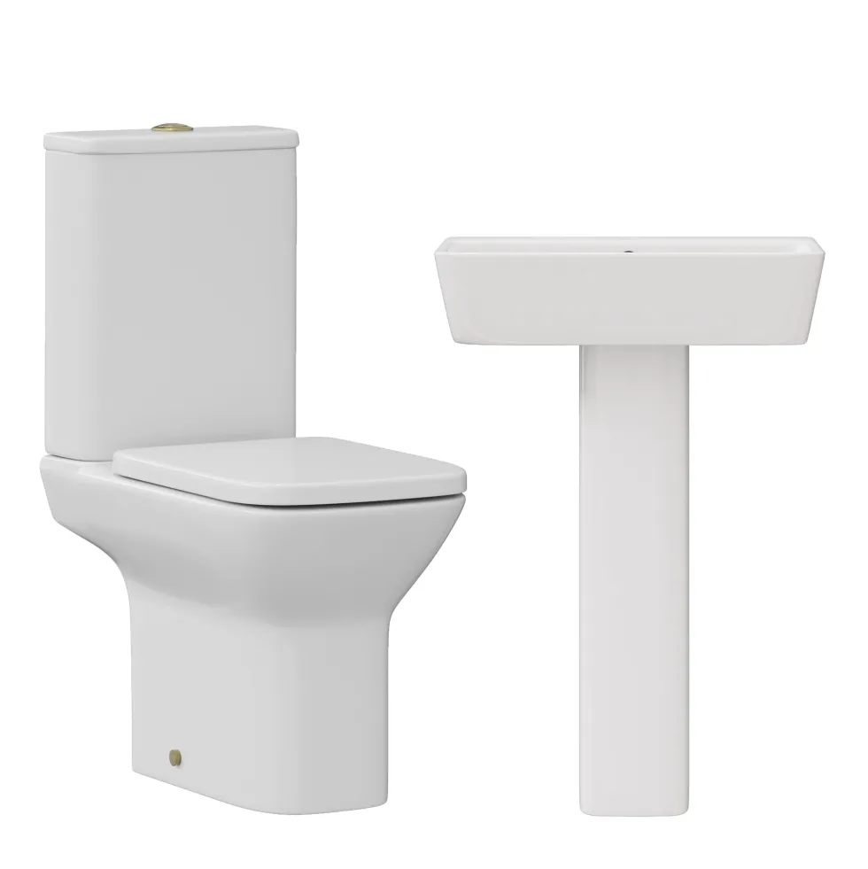 Harbour Alchemy Rimless Toilet & Basin Bathroom Suite