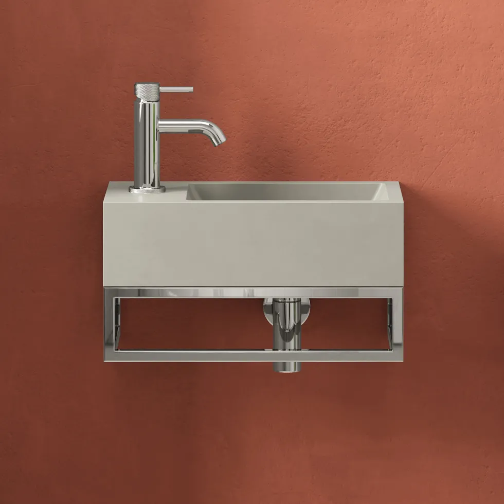 Harbour Basin Frame for Harbour Concrete 400mm Wall Hung Basin