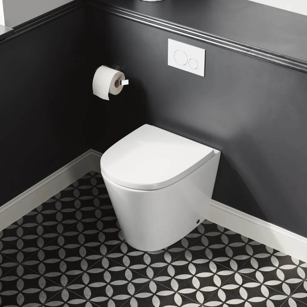Harbour Clarity Back to Wall Rimless Toilet & Soft Close Seat