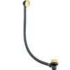 Harbour Clarity Brushed Brass Easy Clean Clicker Bath Waste