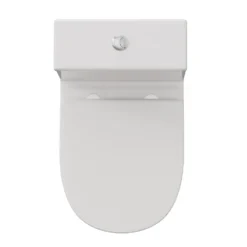 Harbour Clarity Close Coupled Rimless Toilet & Soft Close Seat