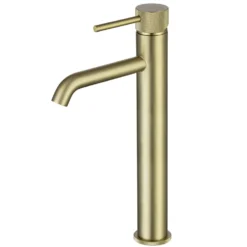 Harbour Clarity Knurled Tall Basin Mixer Tap