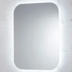 Harbour Clarity LED Bathroom Mirror with Demister Pad - 500 x 700mm