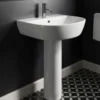 Harbour Clarity 555mm Basin & Full Pedestal