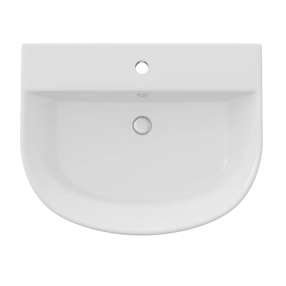 Harbour Clarity 555mm Basin & Full Pedestal