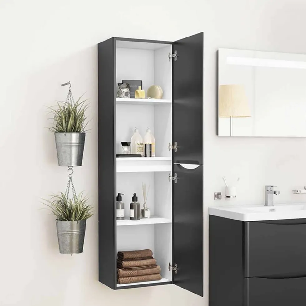 Harbour Clarity 1500mm Tall Wall Mounted Cabinet