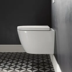 Harbour Clarity Rimless Wall Hung Toilet & Soft Close Seat