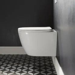 Harbour Clarity Rimless Wall Hung Toilet & Soft Close Seat