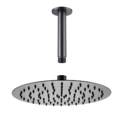 Harbour Clarity Shower Package with 3 Outlet Valve, Fixed Head & Ceiling Arm, Wall Shower Kit and Overflow Bath Filler