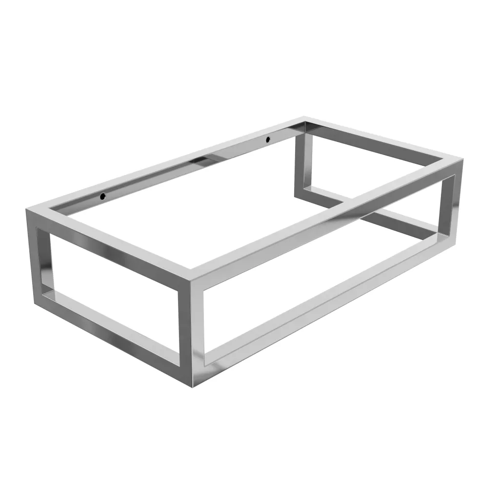 Harbour Concrete 400mm Cloakroom Wall Hung Teal Basin & Frame