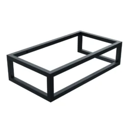 Harbour Concrete 400mm Cloakroom Wall Hung Teal Basin & Frame