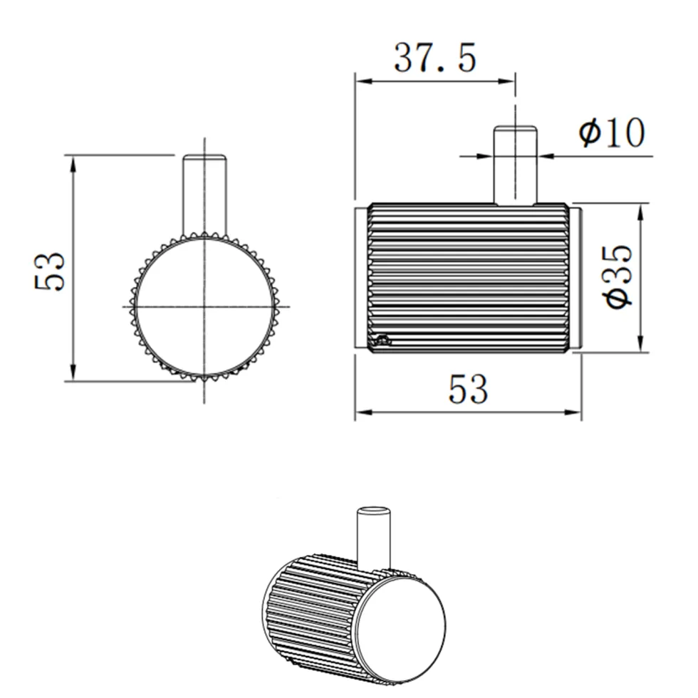 Harbour Fluted Robe Hook