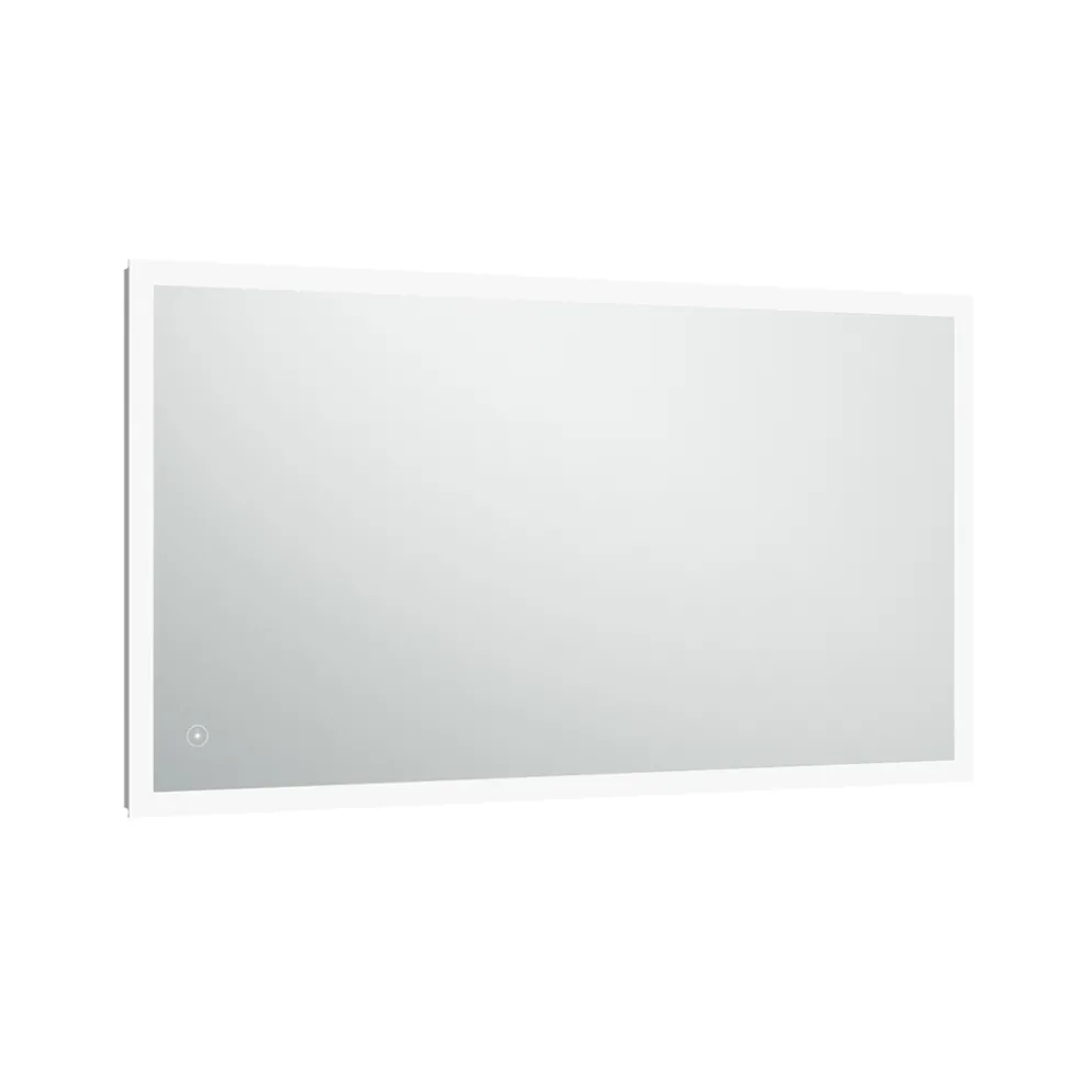 Harbour Glow LED Mirror with Demister Pad & Infrared Touch Button - 450 x 800mm