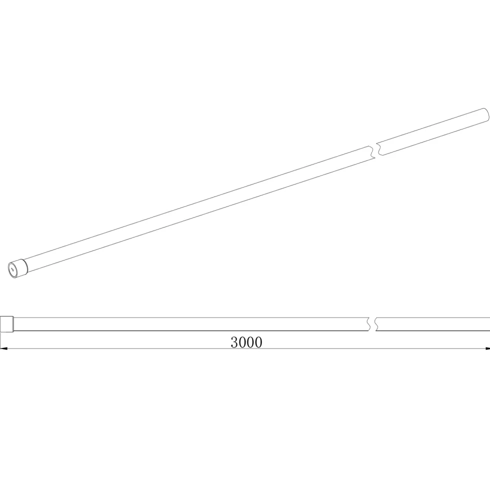 Harbour i10 Chrome Ceiling Supports