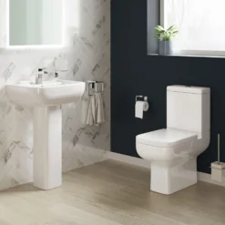 Harbour Icon 550mm 1 Tap Hole Basin & Pedestal
