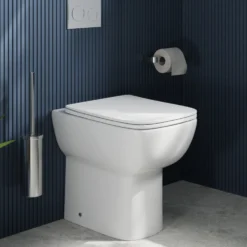 Harbour Icon Rimless Back to Wall Comfort Height Toilet & Soft Close Seat