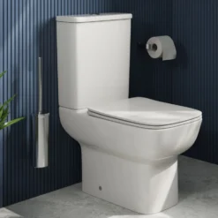 Harbour Icon Rimless Close Coupled Toilet & Soft Close Seat