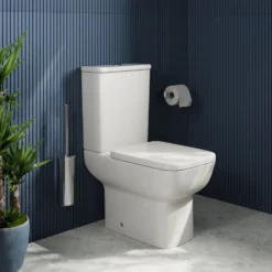 Harbour Icon Rimless Close Coupled Toilet & Soft Close Seat