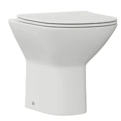Harbour Identity Comfort Height Rimless Back to Wall Toilet & Soft Close Seat