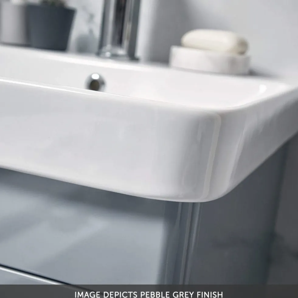 Harbour Identity 600mm Floorstanding Vanity Unit & Basin