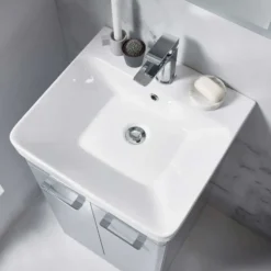 Harbour Identity 600mm Floorstanding Vanity Unit & Basin