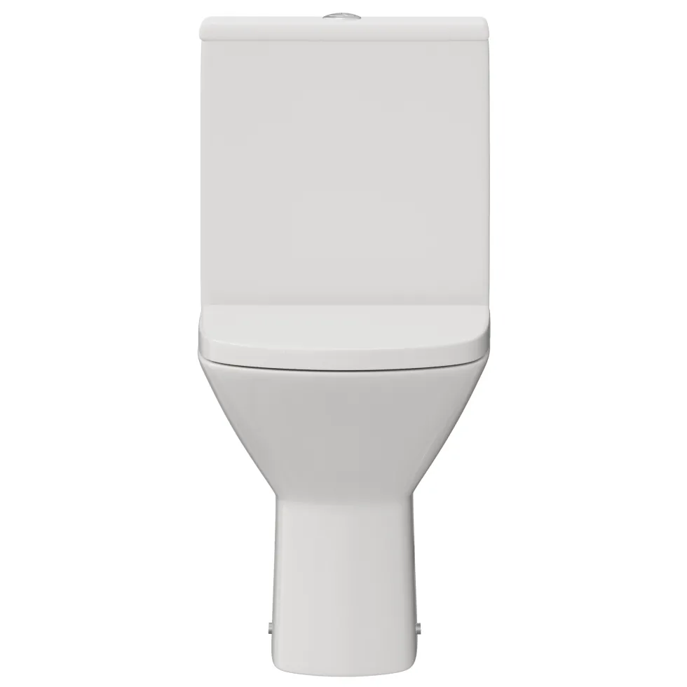 Harbour Identity Rimless Close Coupled Toilet & Soft Close Seat