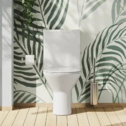 Harbour Identity Rimless Close Coupled Toilet & Soft Close Seat