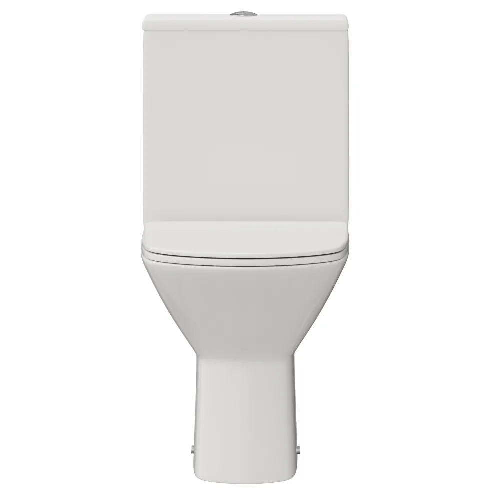 Harbour Identity Rimless Close Coupled Toilet & Soft Close Seat