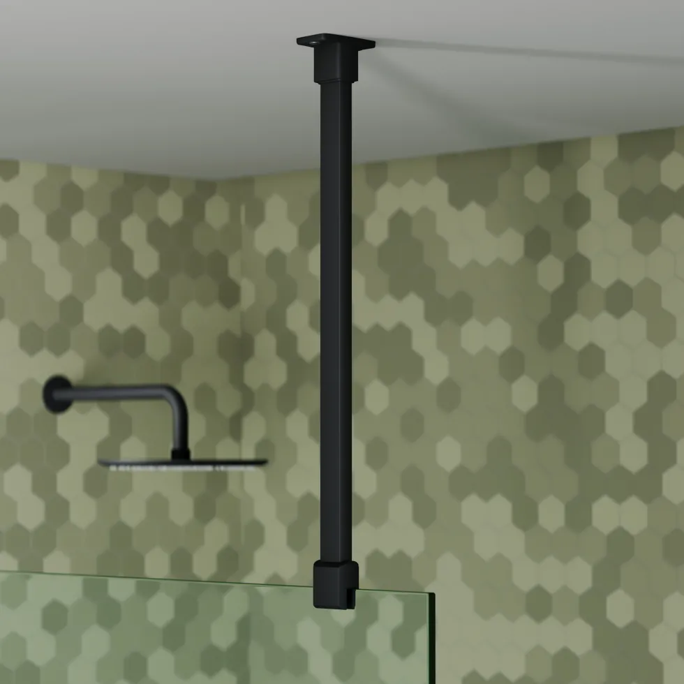 Harbour i10 Matt Black Ceiling Supports