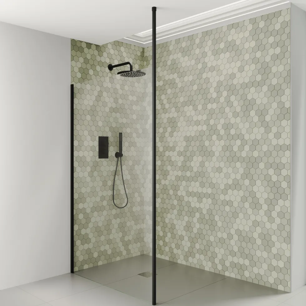 Harbour i10 Matt Black Ceiling Supports