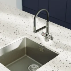 Harbour 4-in-1 Flexi Spout Instant Boiling Water Tap with WRAS-Approved Digital Boiler & Filter