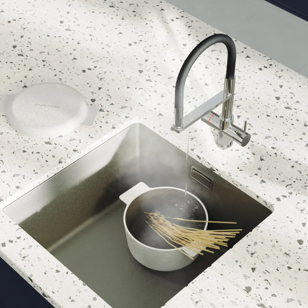 Harbour 4-in-1 Flexi Spout Instant Boiling Water Tap with WRAS-Approved Digital Boiler & Filter