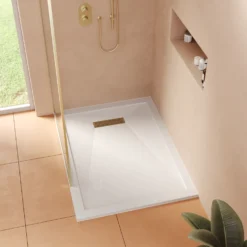 Harbour Linear 25mm Luxury Stone Rectangular Shower Tray - 9 Sizes