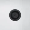 Harbour 90mm Matt Black Basket Strainer Kitchen Sink Waste