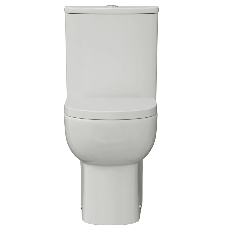 Harbour Serenity Rimless Back To Wall Close Coupled Toilet with Soft Close Seat