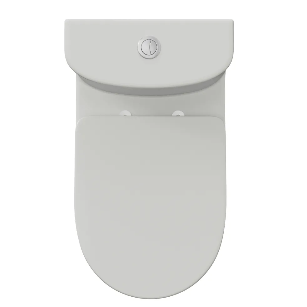 Harbour Serenity Rimless Back to Wall Comfort Height Toilet with Cistern & Soft Close Seat