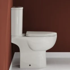 Harbour Serenity Rimless Close Coupled Toilet with Soft Close Seat