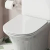 Harbour Soft Close Round Slimline Toilet Seat With Quick Release Hinges
