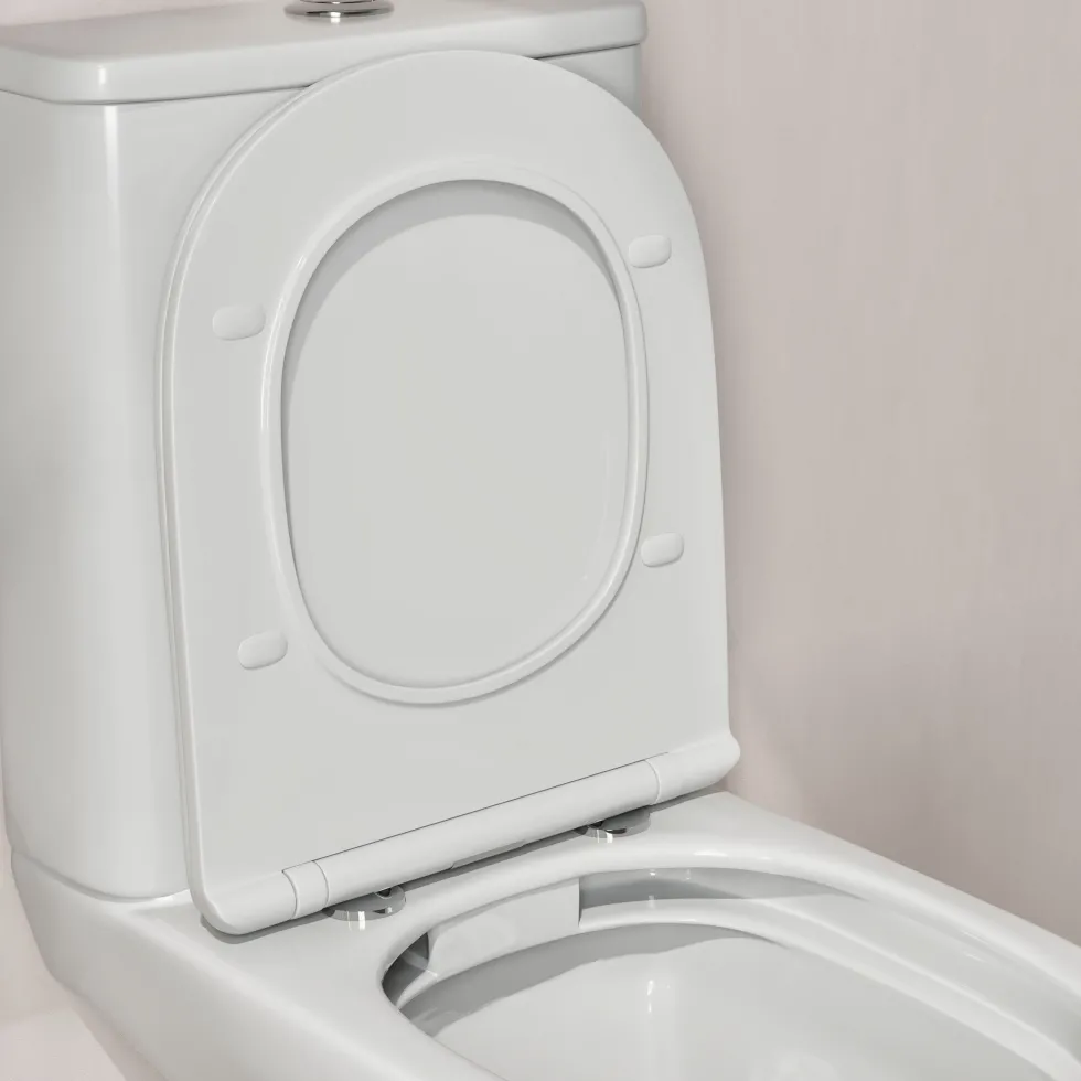 Harbour Soft Close Round Slimline Toilet Seat With Quick Release Hinges