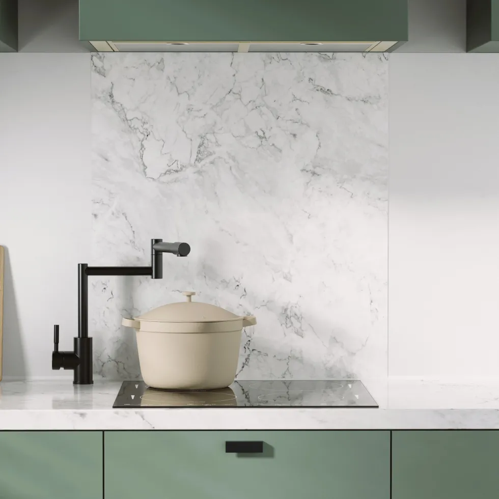 Harbour Stature Deck Mounted Pot Filler Kitchen Tap