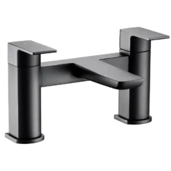 Harbour Status Deck Mounted Bath Filler - Matt Black