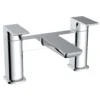 Harbour Status Deck Mounted Bath Mixer Tap - Chrome