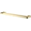 Harbour Status Double Towel Rail - Brushed Brass
