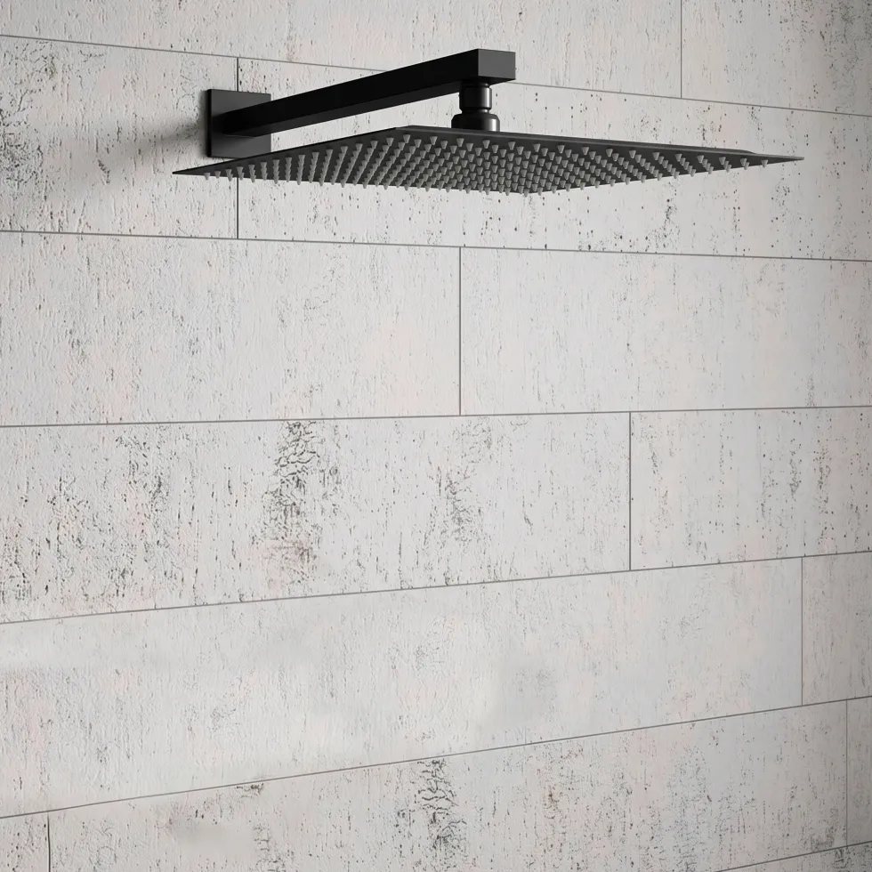 Harbour Status Fixed Wall Mounted Shower Head - 200mm or 300mm