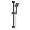 Harbour Status Matt Black Shower Riser Rail